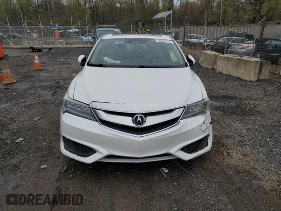 2016 Acura ILX Premium with VIN 19UDE2F71GA001778, listed as a Copart auction lot 52691725 with 75,787 mi miles and Salvage title. Bid and sale history available at DreamBid. Image 5.