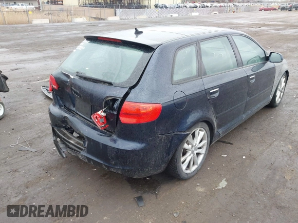 2013 Audi A3 Premium with VIN WAUBEAFM1DA006333, listed as a IAAI auction lot 41846963 with 101,946 mi miles and . Bid and sale history available at DreamBid. Image 4.