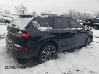 2023 Audi Q7 Premium Plus with VIN WA1LXBF72PD018828, listed as a Copart auction lot 88720635 with 30,606 mi miles and Salvage Title. Bid and sale history available at carsss.com. Image 3.