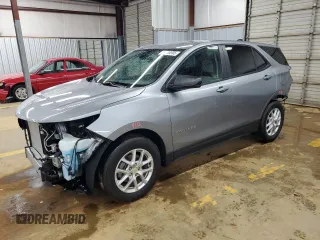 2023 Chevrolet Equinox LS with VIN 3GNAXHEG0PL266482, listed as a Copart auction lot 56385395 with 9,216 mi miles and Salvage title. Bid and sale history available at DreamBid. Image 1.