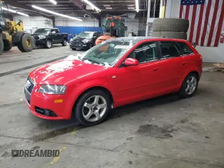 2007 Audi A3 with VIN WAUHF78P67A044422, listed as a Copart auction lot 44557315 with 113,589 mi miles and Salvage title. Bid and sale history available at DreamBid. Image 1.