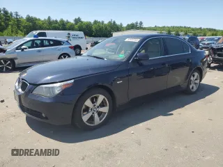 2007 BMW 5 Series 530xi with VIN WBANF73587CU25945, listed as a Copart auction lot 58990495 with 210,890 mi miles and Clean title. Bid and sale history available at DreamBid. Image 1.