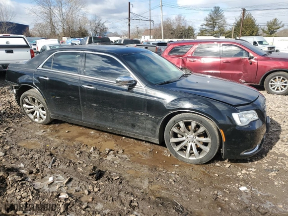 2017 Chrysler 300 with VIN 2C3CCAEG2HH518204, listed as a Copart auction lot 45449985 with 76,247 mi miles and Salvage Title. Bid and sale history available at carsss.com. Image 4.