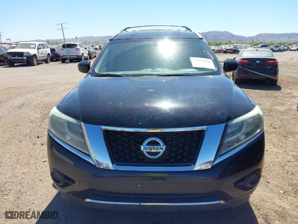 2013 Nissan Pathfinder SL with VIN 5N1AR2MN4DC651580, listed as a IAAI auction lot 41871766 with 177,854 mi miles. Bid and sale history available at carsss.com. Image 6.