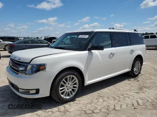 2018 Ford Flex SEL z VIN 2FMHK6C86JBA08553, wystawiony jako Copart lot #55649295 z przebiegiem 65 006 mil mil oraz Szkoda całkowita • Salvage title. Historia ofert i sprzedaży dostępna na DreamBid. Obrazek 1.