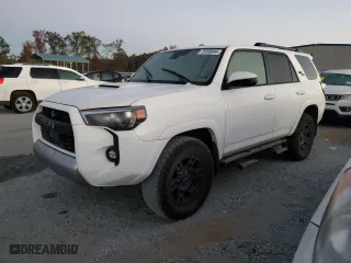 2021 Toyota 4Runner TRD Off Road with VIN JTEPU5JR1M5960994, listed as a Copart auction lot 75590644 with 0 mi miles and Salvage Title. Bid and sale history available at carsss.com. Image 1.