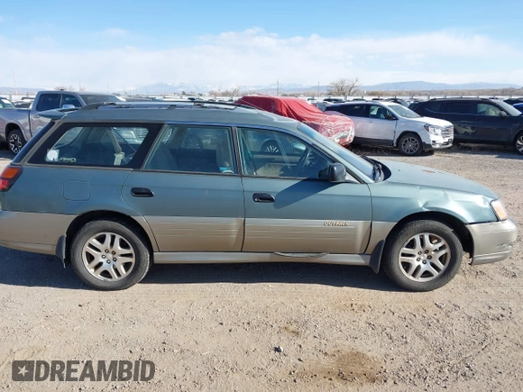 2000 Subaru Legacy Outback with VIN 4S3BH6756Y7651660, listed as a IAAI auction lot 41402186 with 245,492 mi miles and . Bid and sale history available at DreamBid. Image 13.