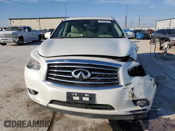 2015 Infiniti QX60 with VIN 5N1AL0MM5FC527690, listed as a Copart auction lot 45763045 with 157,179 mi miles and Salvage Title. Bid and sale history available at DreamBid. Image 5.