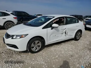 2014 Honda Civic Sedan LX with VIN 19XFB2F51EE274373, listed as a Copart auction lot 45247455 with 84,443 mi miles and Salvage Title. Bid and sale history available at carsss.com. Image 1.