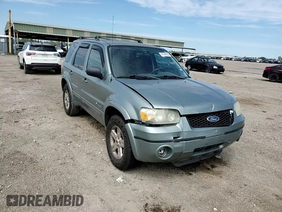 2006 Ford Escape Hybrid with VIN 1FMCU95H56KA08737, listed as a Copart auction lot 47549904 with 210,918 mi miles and Salvage title. Bid and sale history available at DreamBid. Image 12.