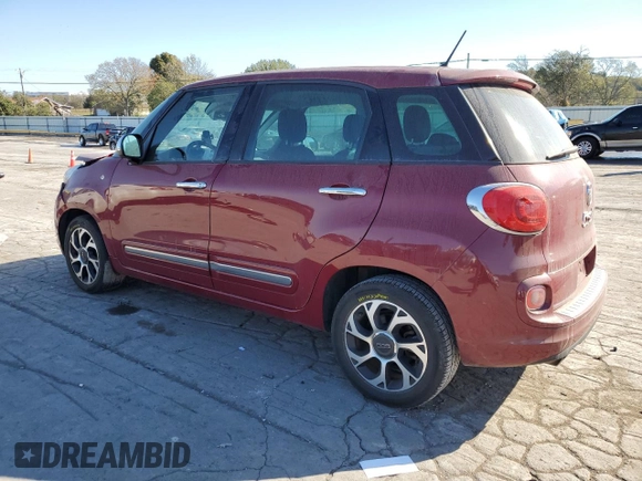 2014 FIAT 500L Lounge with VIN ZFBCFACH1EZ023196, listed as a Copart auction lot 76496184 with 72,530 mi miles and Clean Title. Bid and sale history available at carsss.com. Image 2.