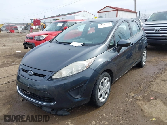 2011 Ford Fiesta SE with VIN 3FADP4EJ6BM137939, listed as a IAAI auction lot 41705008 with 161,166 mi miles. Bid and sale history available at carsss.com. Image 2.