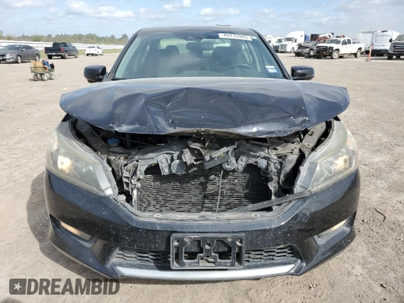 2014 Honda Accord Sedan EX-L with VIN 1HGCR2F86EA217728, listed as a Copart auction lot 49715345 with 93,409 mi miles and Salvage Title. Bid and sale history available at carsss.com. Image 5.