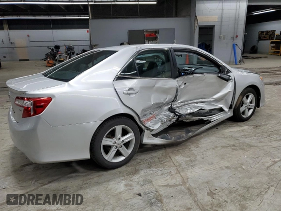 2012 Toyota Camry L with VIN 4T1BF1FK7CU055432, listed as a Copart auction lot 47946035 with 112,947 mi miles and Salvage Title. Bid and sale history available at carsss.com. Image 3.