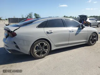 2021 Kia K5 GT-Line with VIN 5XXG64J28MG049116, listed as a Copart auction lot 51746355 with 44,578 mi miles and Salvage Title. Bid and sale history available at carsss.com. Image 3.