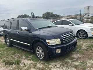 2007 Infiniti QX56 with VIN 5N3AA08A47N804400, listed as a Copart auction lot 46310325 with 202,776 mi miles and Clean Title. Bid and sale history available at carsss.com. Image 1.
