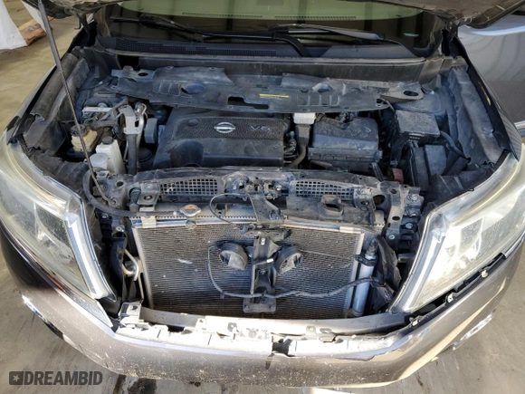 2013 Nissan Pathfinder SV with VIN 5N1AR2MN1DC651231, listed as a Copart auction lot 41500215 with 128,709 mi miles and Salvage Title. Bid and sale history available at carsss.com. Image 12.