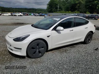 2023 Tesla Model 3 z VIN 5YJ3E1EA0PF452595, wystawiony jako Copart lot #58491175 z przebiegiem 40 288 mil mil oraz Szkoda całkowita • Salvage title. Historia ofert i sprzedaży dostępna na DreamBid. Obrazek 1.