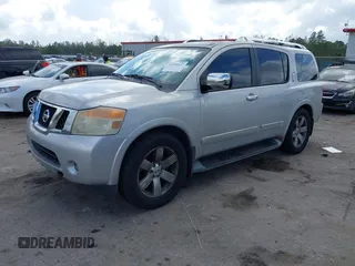 2011 Nissan Armada SV with VIN 5N1BA0ND4BN614763, listed as a IAAI auction lot 41590417 with 154,860 mi miles and . Bid and sale history available at DreamBid. Image 19.
