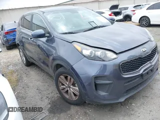 2019 Kia Sportage LX with VIN KNDPM3ACXK7513831, listed as a IAAI auction lot 41969252 with 99,388 mi miles. Bid and sale history available at carsss.com. Image 1.