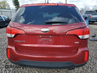 2014 Kia Sorento LX with VIN 5XYKT3A63EG466656, listed as a Copart auction lot 53100805 with 84,067 mi miles and Salvage Title. Bid and sale history available at carsss.com. Image 6.