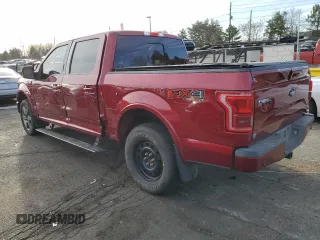 2015 Ford F-150 XLT with VIN 1FTEW1EG1FFC37800, listed as a Copart auction lot 48378485 with 111,996 mi miles and Salvage Title. Bid and sale history available at carsss.com. Image 2.