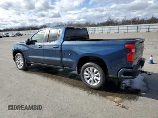 2021 Chevrolet Silverado 1500 Custom with VIN 1GCRWBEK3MZ153601, listed as a Copart auction lot 44274165 with 94,185 mi miles and Clean Title. Bid and sale history available at DreamBid. Image 2.