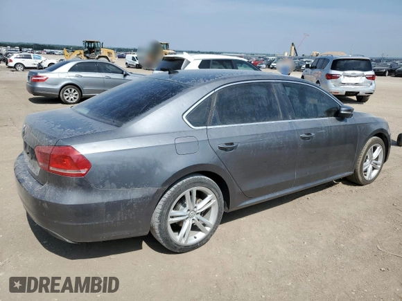 2014 Volkswagen Passat SE z VIN 1VWBN7A30EC078471, wystawiony jako Copart lot #60243135 z przebiegiem 96 862 mil mil oraz Szkoda całkowita • Salvage title. Historia ofert i sprzedaży dostępna na DreamBid. Obrazek 3.