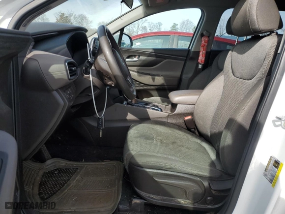 2019 Hyundai Santa Fe SE with VIN 5NMS2CAD5KH135547, listed as a Copart auction lot 45632655 with 108,317 mi miles and Salvage Title. Bid and sale history available at carsss.com. Image 7.