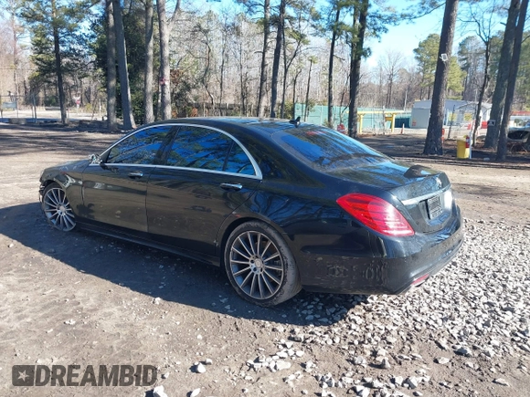 2016 Mercedes-Benz S 550 with VIN WDDUG8CB6GA238678, listed as a IAAI auction lot 41619008 with 80,143 mi miles and . Bid and sale history available at carsss.com. Image 3.