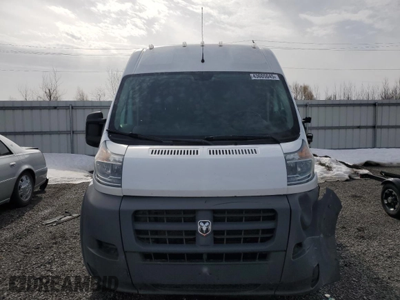2014 Ram ProMaster Cargo with VIN 3C6TRVCG3EE101595, listed as a Copart auction lot 43605045 with 342,319 mi miles and Salvage Title. Bid and sale history available at carsss.com. Image 5.