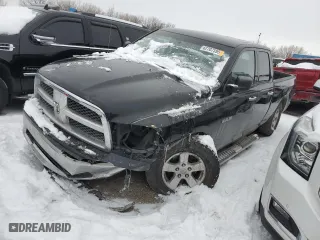 2009 Dodge Ram 1500 SLT with VIN 1D3HV18P29S784444, listed as a Copart auction lot 42707595 with 151,376 mi miles and Salvage Title. Bid and sale history available at carsss.com. Image 1.