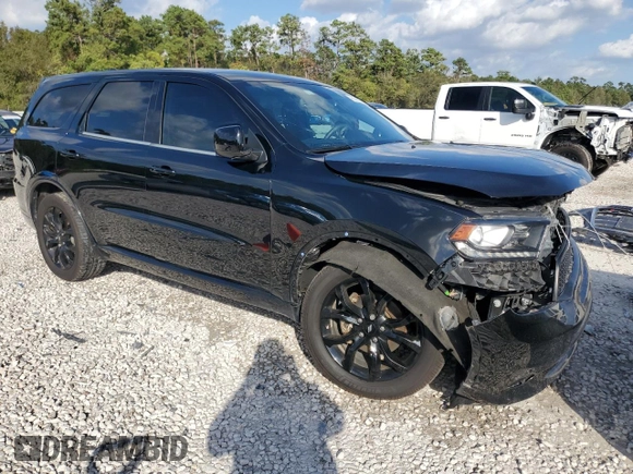 2020 Dodge Durango GT with VIN 1C4RDHDGXLC166188, listed as a Copart auction lot 81383024 with 56,759 mi miles and Salvage title. Bid and sale history available at DreamBid. Image 4.