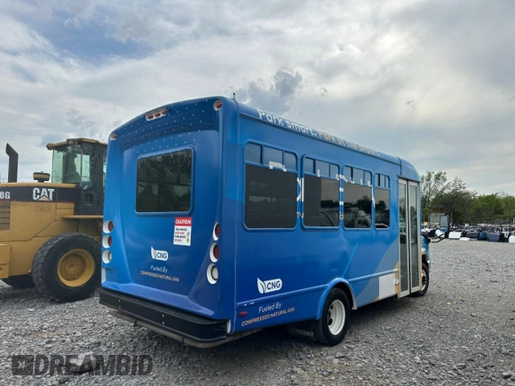 2016 Ford Econoline Cargo with VIN 1FDFE4FSXGDC43437, listed as a Copart auction lot 54863145 with 211,661 mi miles and Clean Title. Bid and sale history available at DreamBid. Image 4.