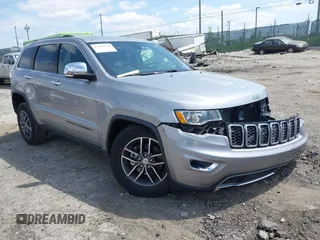 2018 Jeep Grand Cherokee Limited z VIN 1C4RJFBG5JC394502, wystawiony jako IAAI lot #42093876 z przebiegiem 156 729 mil mil oraz . Historia ofert i sprzedaży dostępna na DreamBid. Obrazek 1.