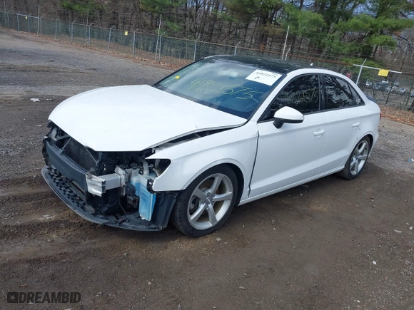 2016 Audi A3 1.8T Premium with VIN WAUA7GFF7G1066194, listed as a IAAI auction lot 41821575 with 110,554 mi miles. Bid and sale history available at carsss.com. Image 20.