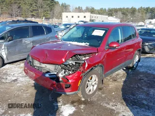 2013 Volkswagen Tiguan S with VIN WVGAV3AX1DW098392, listed as a IAAI auction lot 41420676 with 75,279 mi miles and . Bid and sale history available at DreamBid. Image 17.