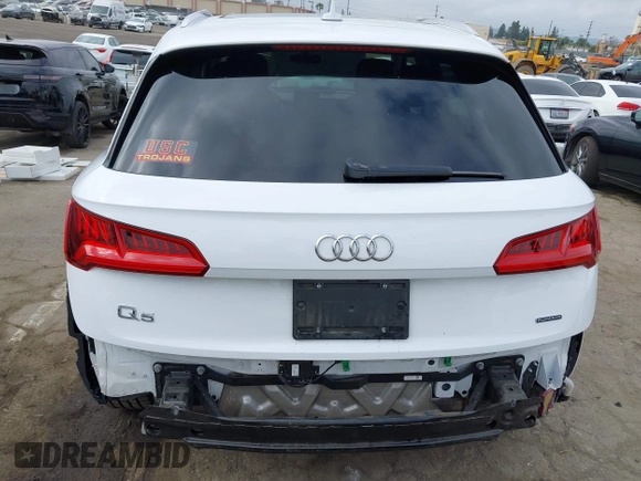 2020 Audi Q5 Premium with VIN WA1ANAFY3L2064383, listed as a IAAI auction lot 42100480 with 51,123 mi miles and . Bid and sale history available at DreamBid. Image 17.