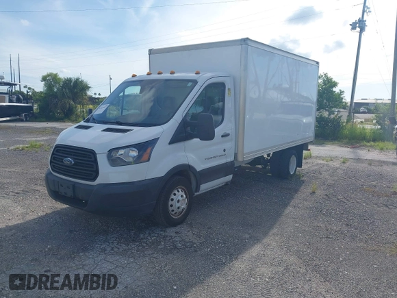 2019 Ford Transit with VIN 1FDBF8ZMXKKA68224, listed as a IAAI auction lot 42621453 with 107,981 mi miles and . Bid and sale history available at DreamBid. Image 17.