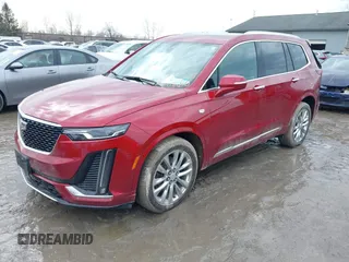 2022 Cadillac XT6 Premium Luxury with VIN 1GYKPDRS6NZ118860, listed as a IAAI auction lot 41459341 with 64,682 mi miles. Bid and sale history available at carsss.com. Image 2.