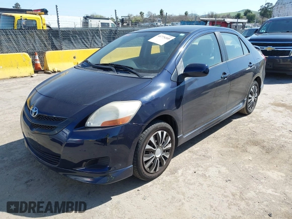 2007 Toyota Yaris with VIN JTDBT923871086058, listed as a IAAI auction lot 41775205 with 149,673 mi miles. Bid and sale history available at carsss.com. Image 2.