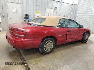 1996 Chrysler Sebring z VIN 3C3EL45X7TT267559, wystawiony jako Copart lot #56020395 z przebiegiem 66 026 mil mil oraz Tytuł czysty. Historia ofert i sprzedaży dostępna na DreamBid. Obrazek 3.