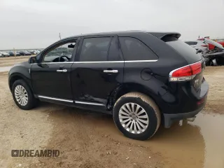2012 Lincoln MKX with VIN 2LMDJ6JK4CBL01777, listed as a Copart auction lot 47682795 with 186,511 mi miles and Salvage Title. Bid and sale history available at carsss.com. Image 2.