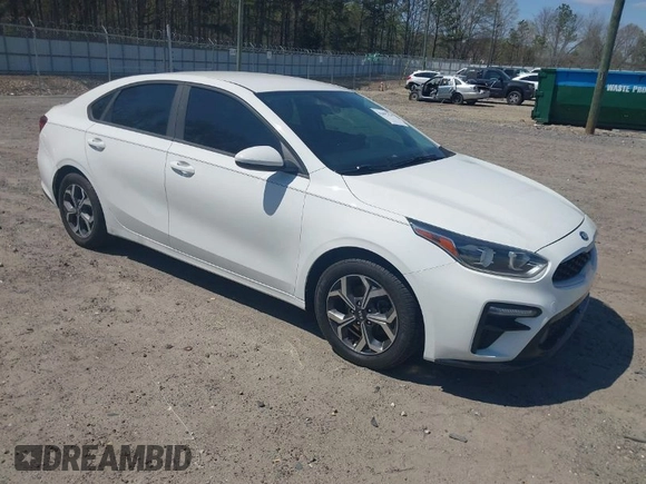 2019 Kia Forte LXS z VIN 3KPF24AD7KE042205, wystawiony jako IAAI lot #41895139 z przebiegiem 98 183 mil mil oraz . Historia ofert i sprzedaży dostępna na DreamBid. Obrazek 1.