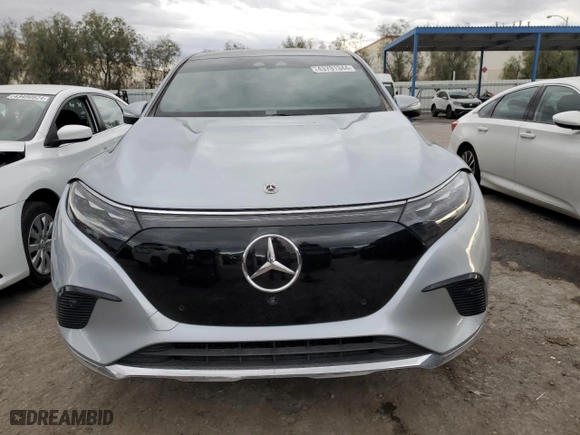 2023 Mercedes-Benz EQS with VIN 4JGDM2DB9PA010832, listed as a Copart auction lot 43791344 with 1,937 mi miles. Bid and sale history available at carsss.com. Image 5.