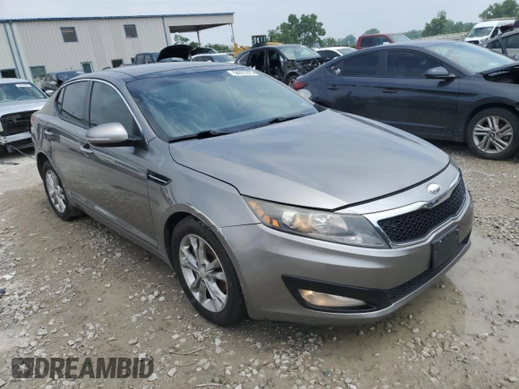 2013 Kia Optima EX with VIN 5XXGN4A78DG180450, listed as a Copart auction lot 58925375 with 131,479 mi miles and Salvage title. Bid and sale history available at DreamBid. Image 4.