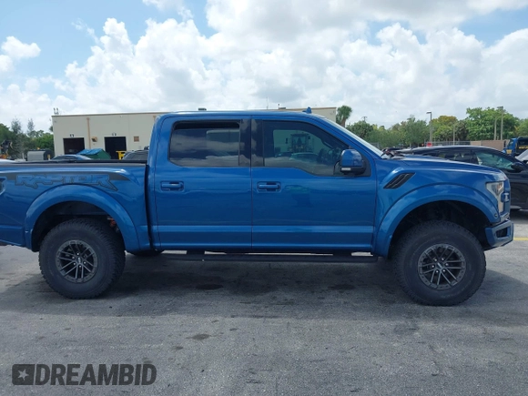 2019 Ford F-150 Raptor with VIN 1FTFW1RG7KFC85441, listed as a IAAI auction lot 41957705 with 16,400 mi miles. Bid and sale history available at carsss.com. Image 13.