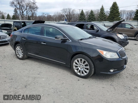 2013 Buick LaCrosse Leather with VIN 1G4GC5E31DF190251, listed as a Copart auction lot 49687815 with 165,233 mi miles and Salvage Title. Bid and sale history available at carsss.com. Image 4.