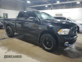 2012 Ram 1500 Sport with VIN 1C6RD7HT5CS306565, listed as a Copart auction lot 59390425 with 155,806 mi miles and Salvage title. Bid and sale history available at DreamBid. Image 4.