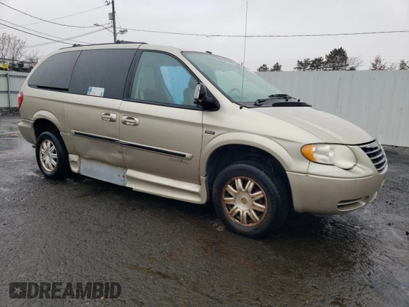 2007 Chrysler Town & Country LWB Touring with VIN 2A4GP54LX7R278250, listed as a Copart auction lot 42302535 with 89,174 mi miles and Salvage Title. Bid and sale history available at carsss.com. Image 4.